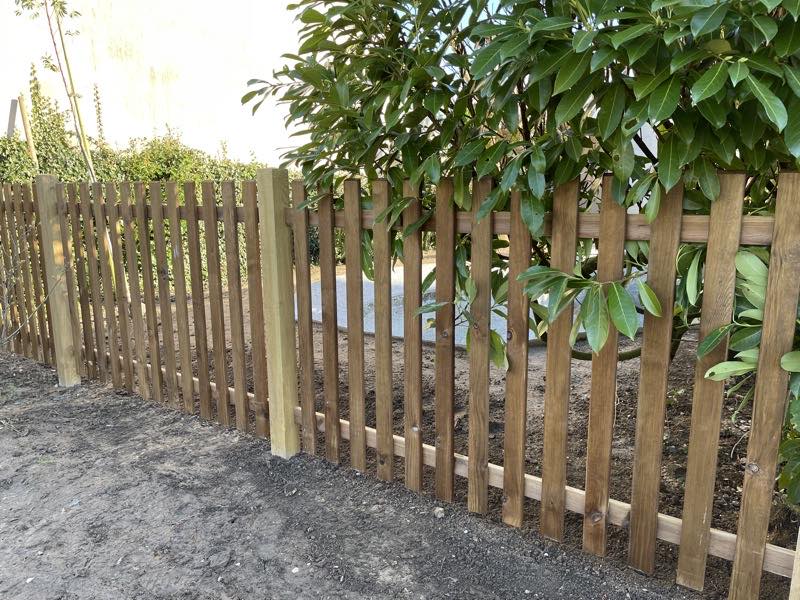 Clôture bois Louhans 71